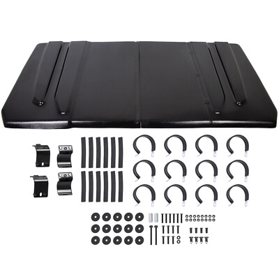 Black Polyethylene Hard Top Roof For John Deere JD Gator 625 825i