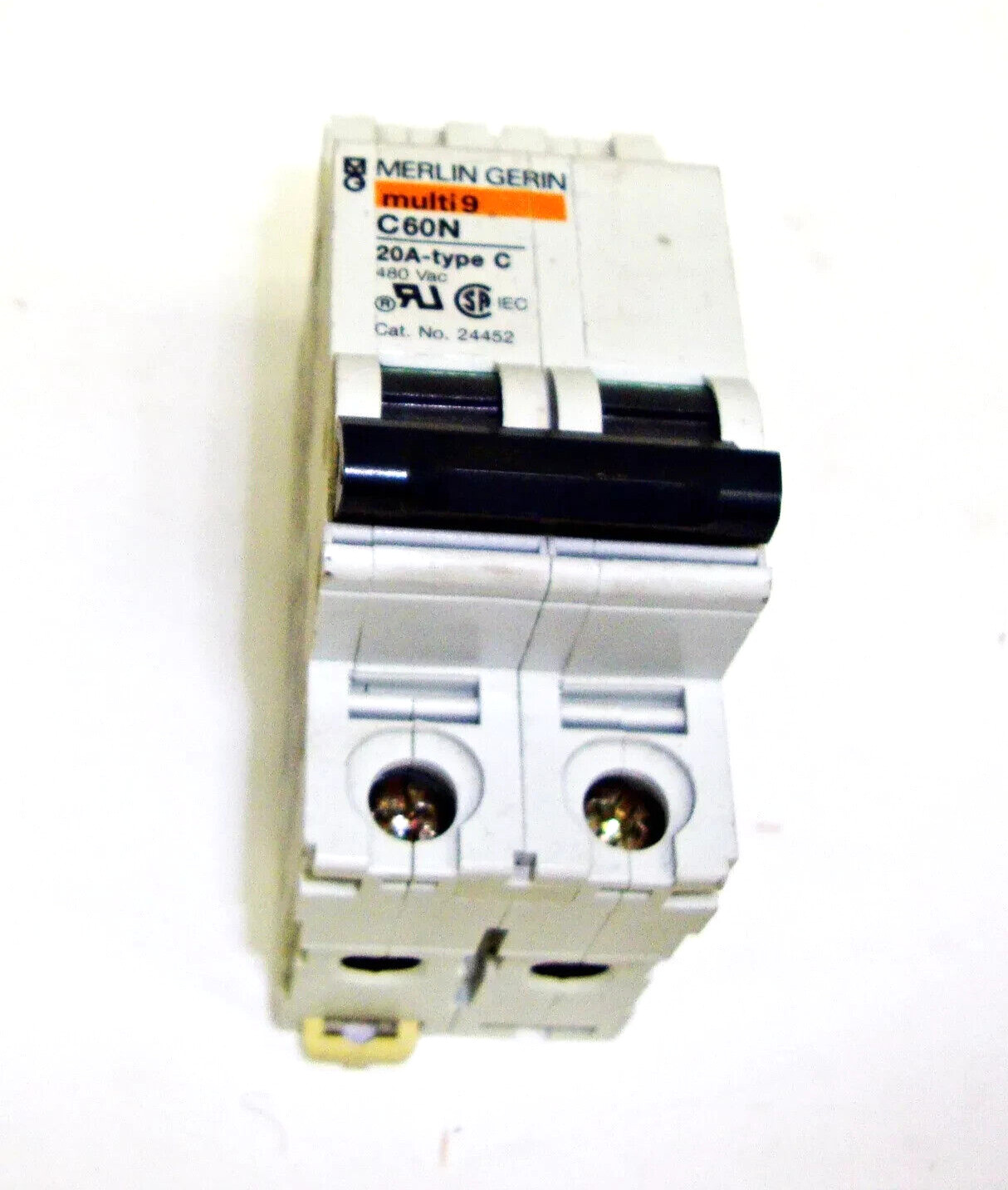 Merlin Gerin 2 Pole 2 Amp C60N  Cat No. 24452 12683EL
