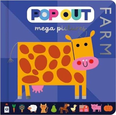 Pop Out Mega Pictures Farm - Board book, by Creese Sarah - Very Good