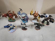 7 Skylanders Giants Lot Thumpback Swarm Tree Rex Eye Brawl Jet Vac Terrafin Etc