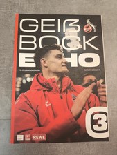 Geißbockecho 1. FC Köln Eric Martel Stadionheft