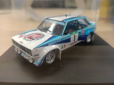 Trofeu 1:43 Fiat 131 Abarth Works Team 1st Portugal 1981 #1