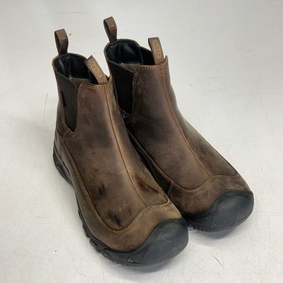 KEEN Anchorage III Waterproof Boots Men's Sz 11 Dark Earth/Mulch 1017790
