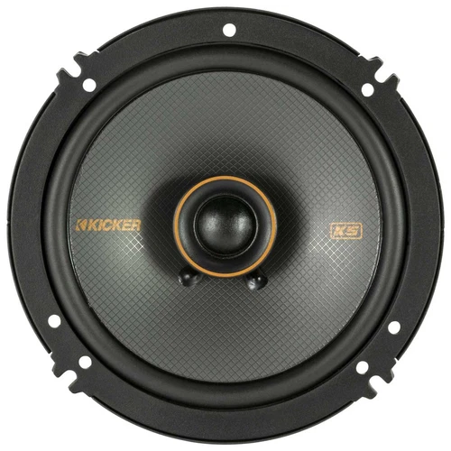 Kicker 51KSC6504 KS-Series 6.5" Coaxial Speakers with .75" tweeters, 4-Ohm, Pair - Picture 2 of 7