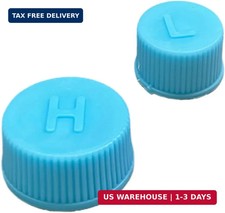 2-Pack High and Low Pressure AC Port Caps - Automotive Air Conditioning Service