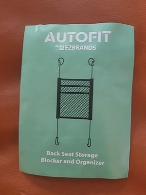 EZBrands Autofit Back Seat Organizer & Blocker - Set of 2