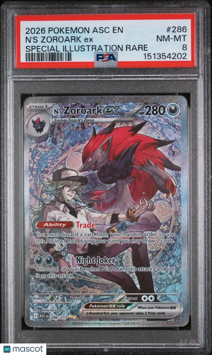 N's Zoroark Ex Pokémon TCG Cards for sale | eBay
