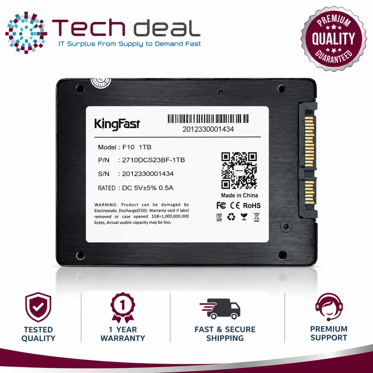 KingFast Hard Drives (HDD, SSD & NAS) for sale | eBay