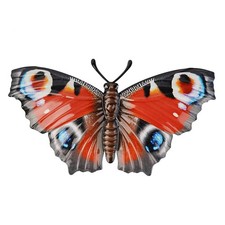 PRIMUS Realistic Medium Metal Butterfly Wall Art Various Colours Garden Decor