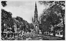 UNITED KINGDOM EDINBURGH SCOTT MONUMENT PRINCES STREET GARDENS