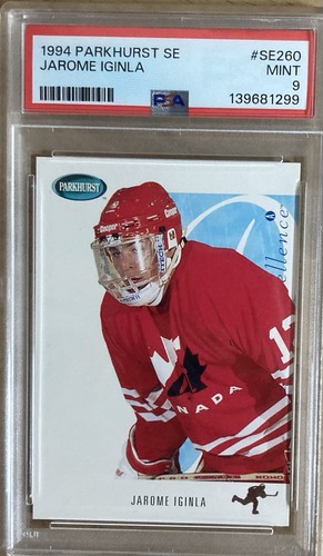 Jarome Iginla #SE260 1994 Parkhurst SE card