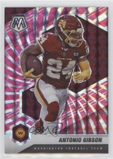 2021 Panini Mosaic Pink Swirl Mosaic Prizm 5/11 Antonio Gibson #200 0s9t