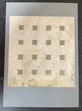 art postcard Matt Baumgardner Windows in the Sky 2000 gallery invitation