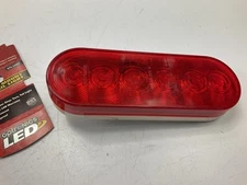 Optronics STL12RS 6" Oval Sealed LED Waterproof Trailer Tail Light, Red