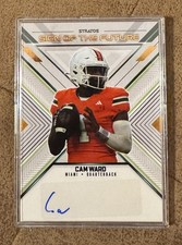 Cam Ward 2024 Pulse Premiere Stratos Sign Of The Future Gold Autograph 1/10 Mint