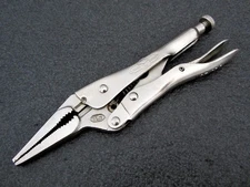 Vintage Petersen Vise Grip 6LN Long Nose Locking Pliers Dewitt USA