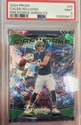 2025 Prizm Caleb Williams Fireworks Green Ice