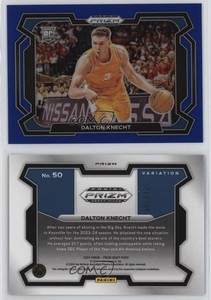 2024 Panini Prizm Draft Picks Blue Variations /199 Dalton Knecht #50 Rookie RC