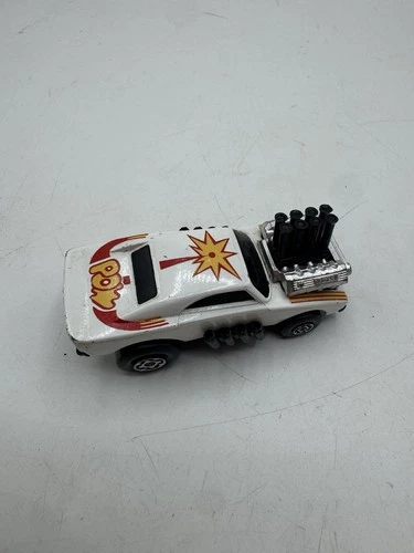 Vintage Matchbox Superfast No III White Lightning POW Diecast Dodge Charger