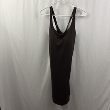 Uniqlo AIRism Tennis Dress Women’s Size Large Brown