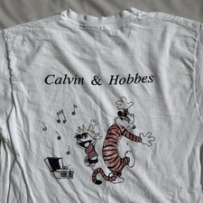 Vintage Calvin And Hobbes Shirt Mens