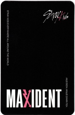 Stray Kids 'Maxident' Soundwave Offline Pre Order Benefit POB