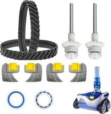 Mx8 Pool Cleaner Parts for Zodiac Pool Cleaner，Set Includes 2 Tracks, 4 Pack C