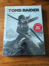 Tomb Raider Bradygames Limited Edition Hardback Strategy Guide W/Custom Amulet