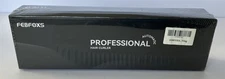 Febfoxs LS-H1026 Curling Iron Professional with 1" Large Rotating Barrel, Black