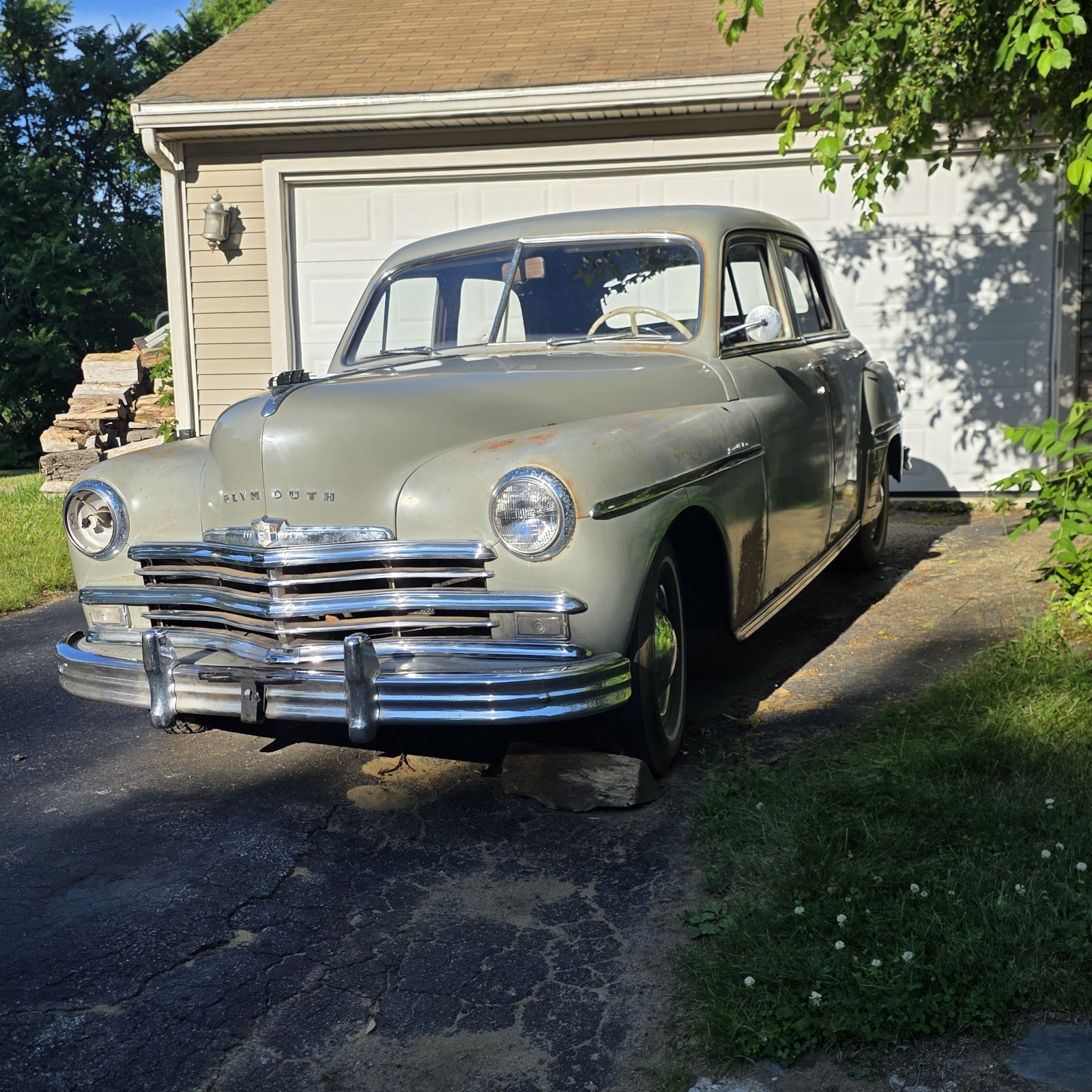 1949 Plymouth DeLuxe for sale in Spencer Massachusetts