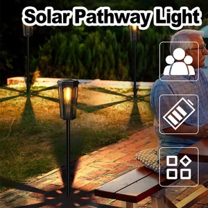 Promenade solaire LED Lampes à incandescence chaud pour la pelouse alimentée par l'allée