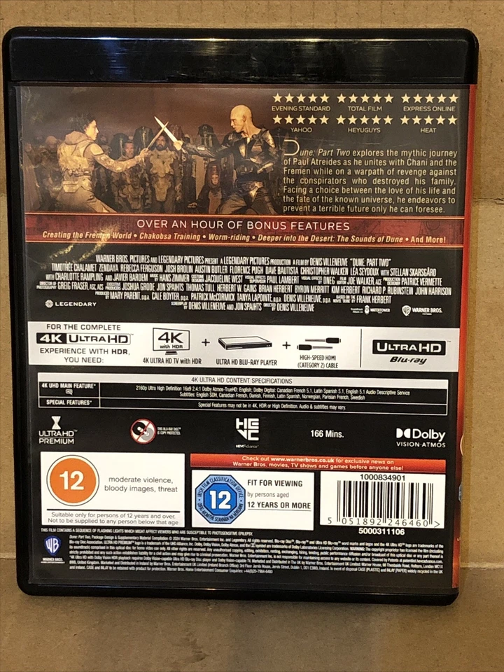 Dune: Part Two [4K Ultra HD] [2024] [Region Free] - Image 2 of 3