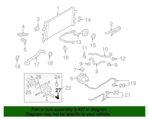 NEW ACDelco Engine Coolant Temperature Sensor 55591401 Chevy 1.4 1.8 2011-2021 - Picture 4 of 7
