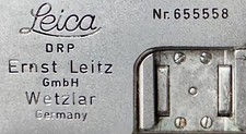 Very Nice Leitz Wetzlar Leica IIIf year of manufacture 1953 No. 655558 & Case Leitz/Leica