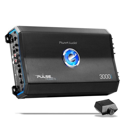 PL3000.1D Pulse Series Car Audio Amplifier   3000 High Output, Monoblock, Cla...