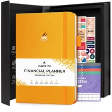 Budget Planner Premium Edition – Expense Tracker Notebook + 5 Cash Envelopes,...
