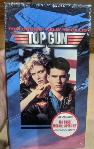 Top Gun (VHS, 1996) Paramount Watermarks NEW SEALED - Picture 1 of 7