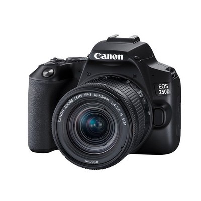 Canon EOS 250D Kit EF-S 18-55mm IS STM SLR 24MP 4K DSLR WLAN Bluetooth NEU OVP