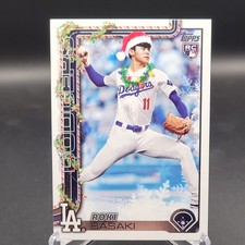 2025 Topps Holiday Rookie Insert Roki Sasaki #H23 Los Angeles Dodgers