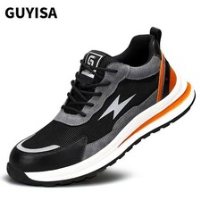 Safety Boots Waterproof Steel Toe Work Shoes for Men Durable Protective Footwear
