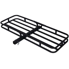 Hitch Mount Cargo Carrier For SUV, Truck, Car   Fits 2  Receiver Luggage Rac