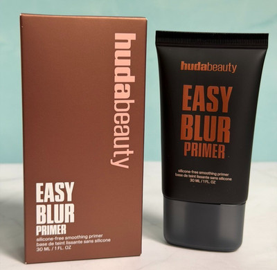 HUDA BEAUTY Easy Blur Primer Bronze Fudge 30ml Neu mit Karton versiegelt UVP 30£ gratis  