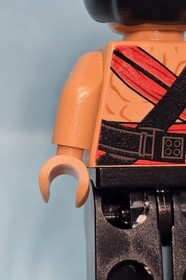 Lego Indiana Jones Temple Guard IAJ035 Minifigure 7199 Temple Of Doom Authentic