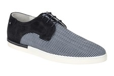 Floris van Bommel Schuhe DE DEKKER 04.03 blau Herrenschuhe 30288-40-01 NEU