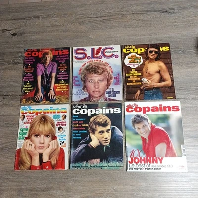 Lot Magazines Salut Les Copains Johnny Hallyday - Photo 1/4