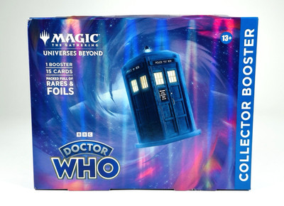 NEW 2023 MTG Magic the Gathering Doctor Who OMEGA Box Collector Booster RARE HTF
