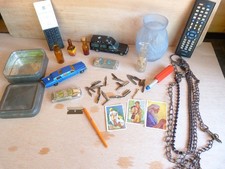 LOT BROCANTE ANCIENS OBJETS DE VITRINE COLLECTION