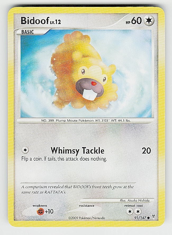 Supreme Victors #91 Bidoof