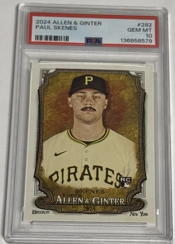 2024 Allen & Ginter Paul Skenes Pirates RC PSA 10