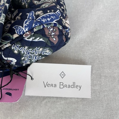 Vera Bradley Java Navy Camo On a Roll Case NWT Holds Makeup, Brushes, Pencils.. - Picture 8 of 8